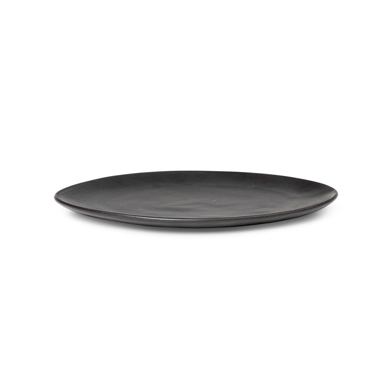 Ferm Living - Flow Teller | Ø 22 cm / schwarz