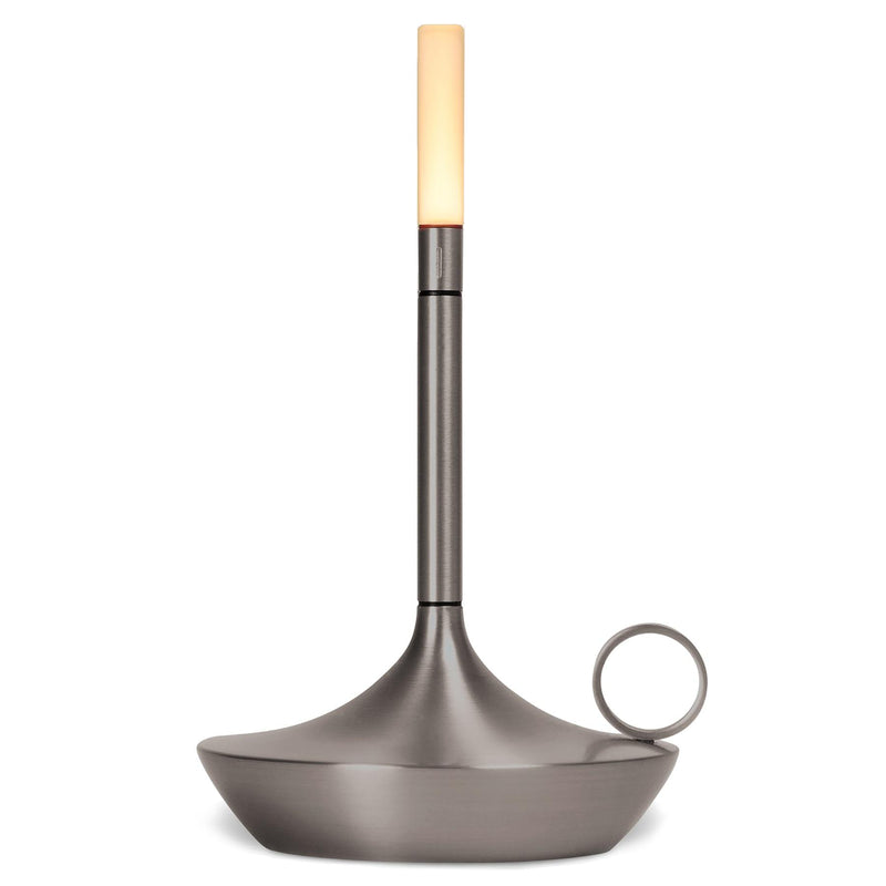 graypants - Wick LED Akkuleuchte | H 16,5 cm / graphit