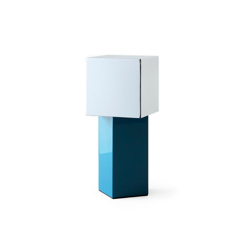 &Tradition - Pivot Portable ATD7 Akkuleuchte | blau silber