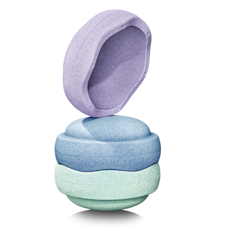 Stapelstein® - Original Set | 3er-Set / cool pastel