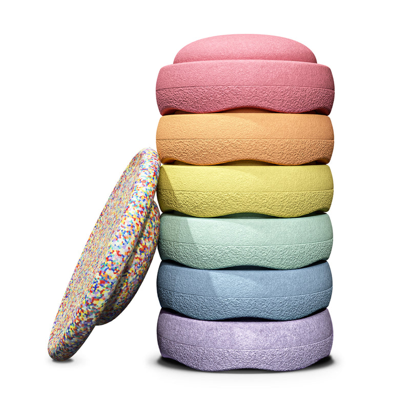 Stapelstein® - Rainbow Set | pastell multicolor