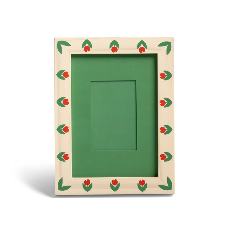 &klevering - Patch Bilderrahmen | 14,5 x 19 cm / tulpe