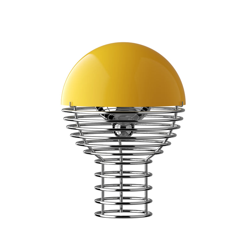 Verpan - Wire LED-Tischleuchte mit Akku | gelb