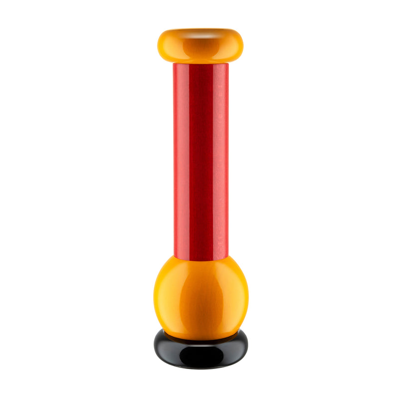 Alessi - Twergi Pfeffermühle MP0210 | schwarz/gelb/rot