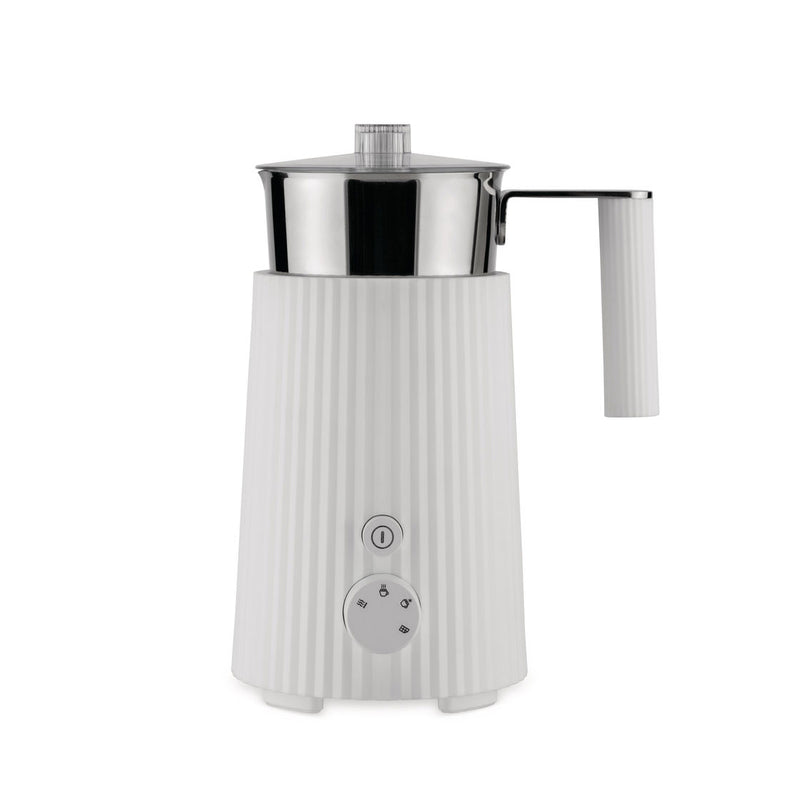 Alessi - Plissé Milchaufschäumer | weiß