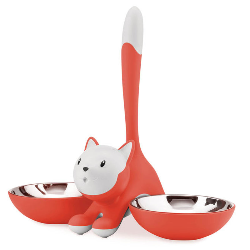 A di Alessi - Tigrito Katzennapf | rotorange