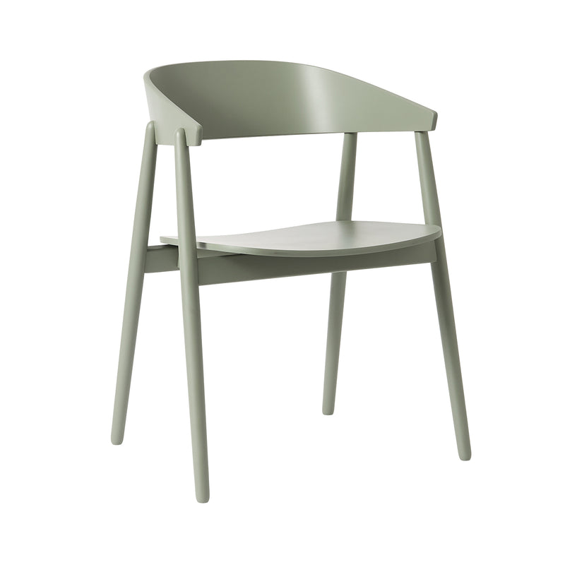 Andersen Furniture - AC2 Stuhl | Buche grün lackiert