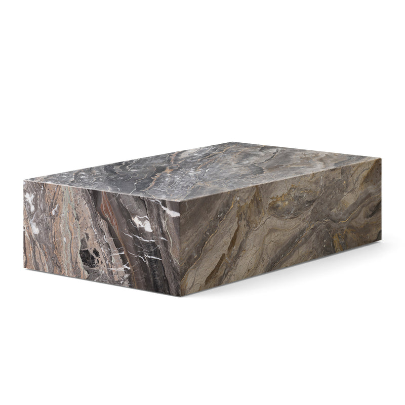 Audo - Plinth Couchtisch | Grey Galaxy Marmor