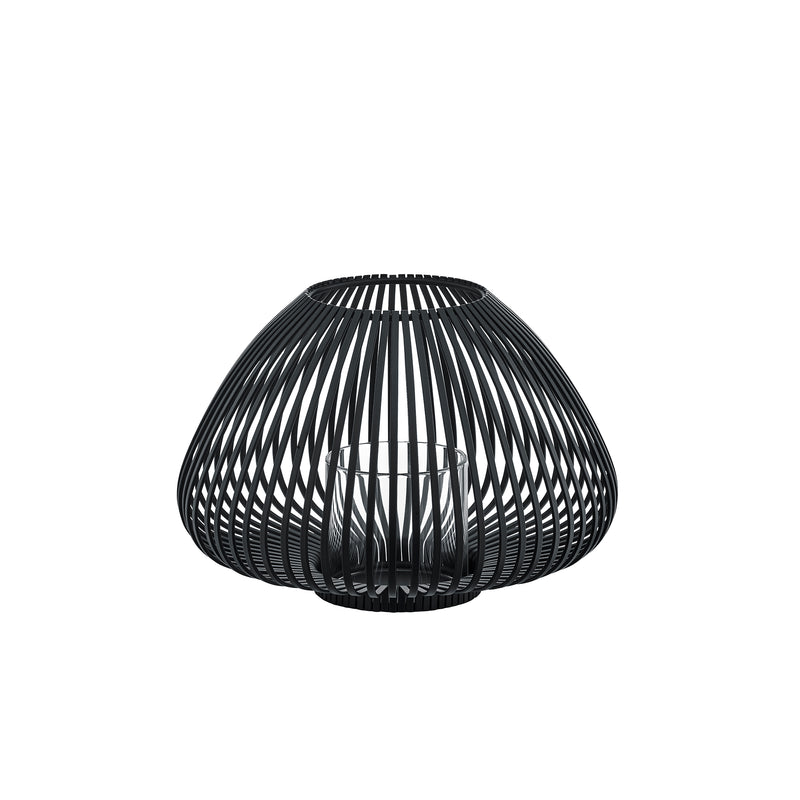 Blomus - Lyva Laterne | Ø 25 x H 17 cm / schwarz