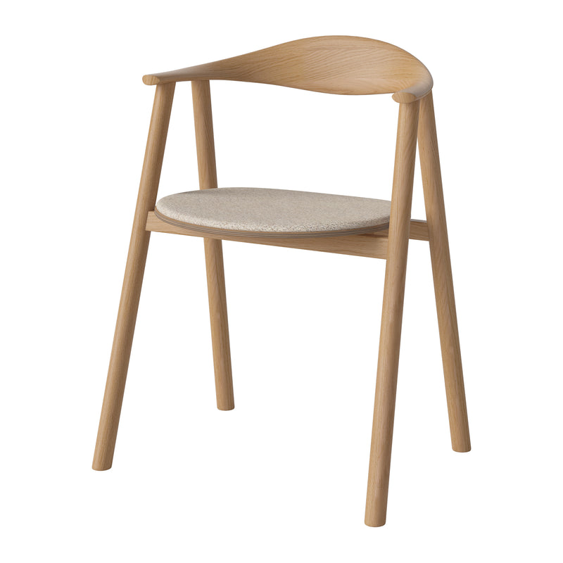 Bolia - Swing Armlehnstuhl | Eiche geölt / Monza beige