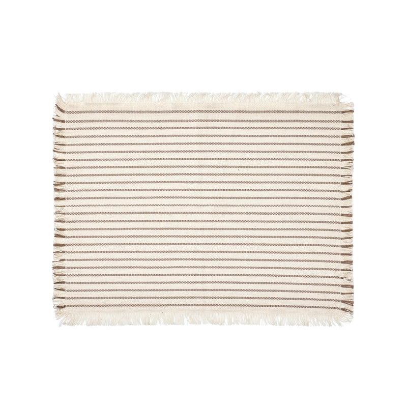 Broste Copenhagen - Elouise Tischläufer | 41,5 x 32 cm / fungi grey
