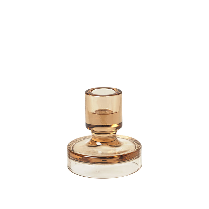 Broste Copenhagen - Petra Kerzenständer | Ø 8 x H 8 cm / indian tan