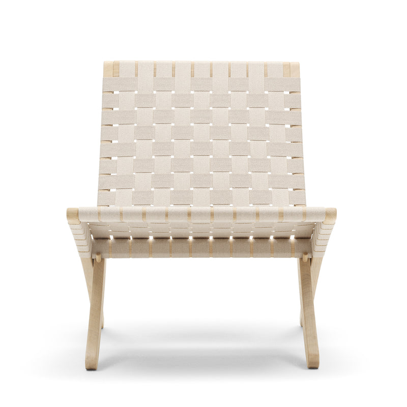 Carl Hansen - MG501 Cuba Chair | Baumwollgeflecht natur / Eiche geseift