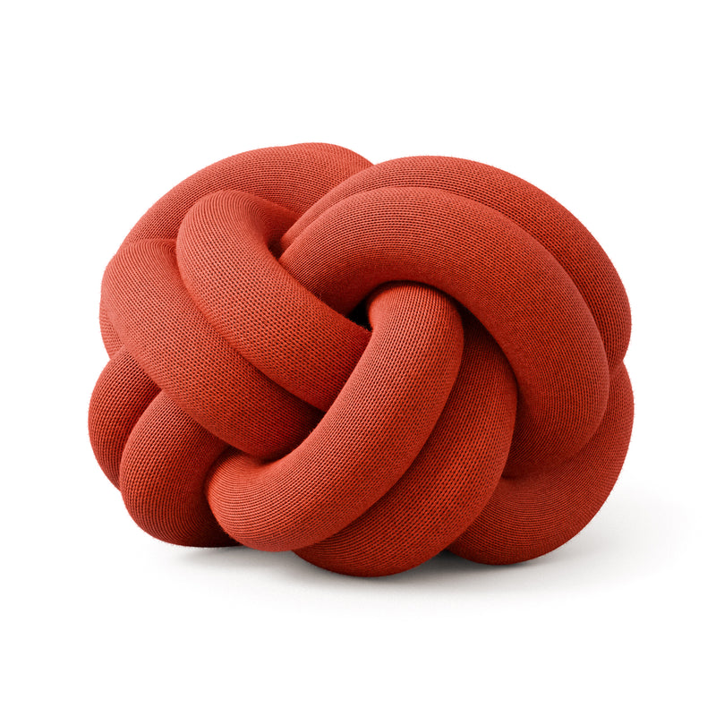 Design House Stockholm - Knot Kissen | orange rot