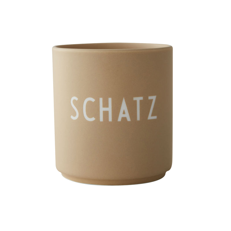 Design Letters - AJ Favourite Porzellan Becher | Schatz / beige