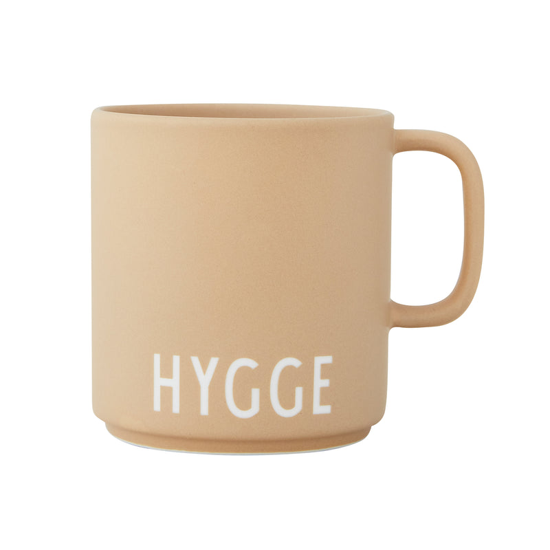 Design Letters - AJ Favourite Porzellan Becher mit Henkel | Hygge / beige