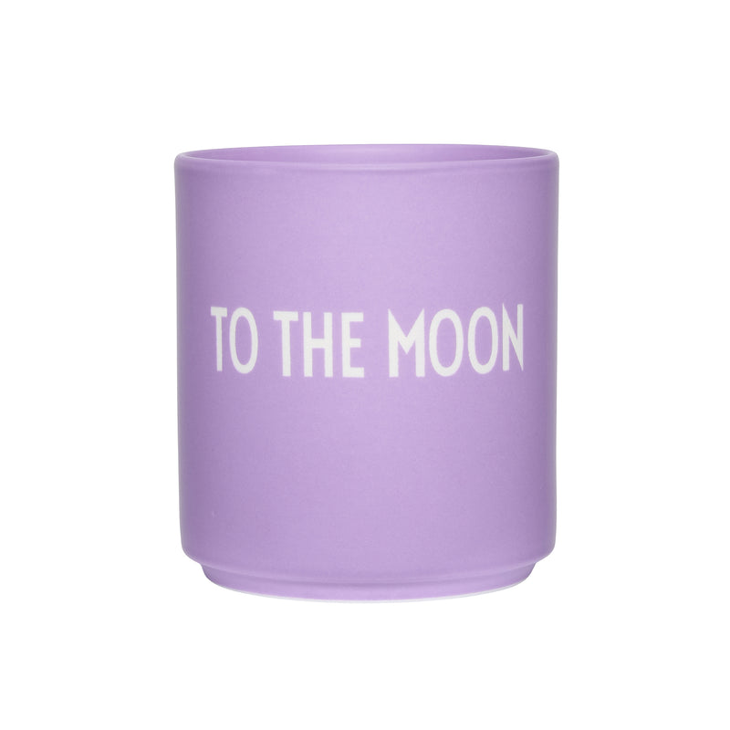 Design Letters - AJ Favourite Porzellan Becher | to the moon / lilac breeze