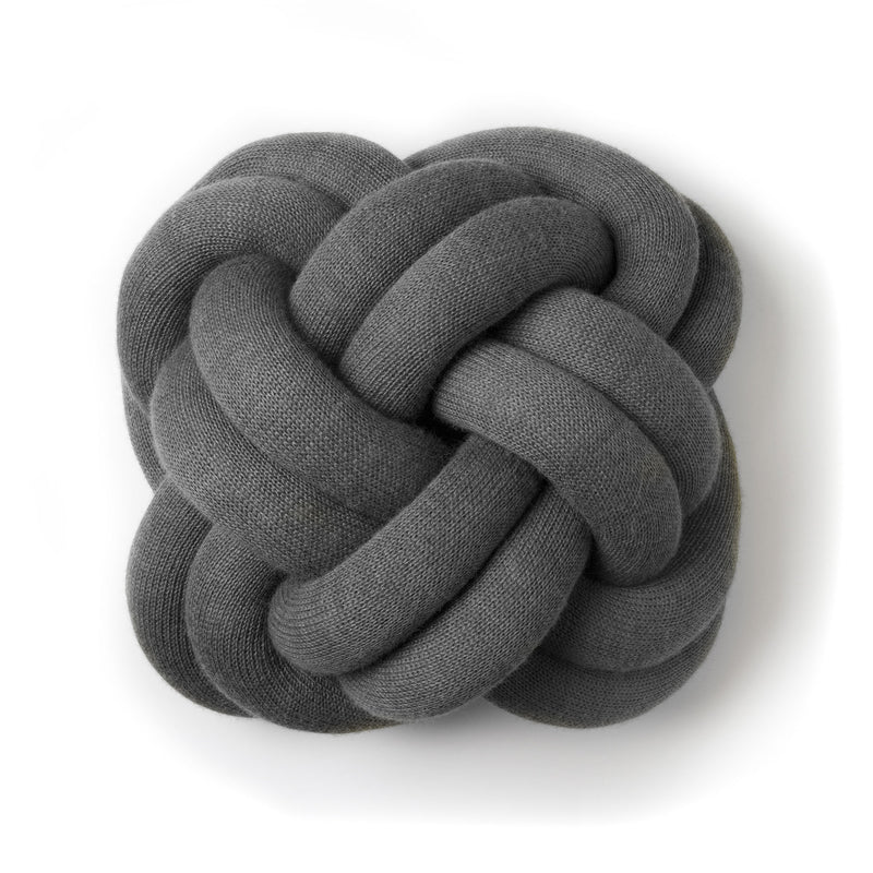Design House Stockholm - Knot Kissen | dunkelgrau