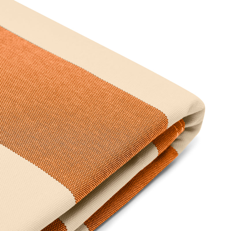 Fatboy - Outdoor Bezug für Original Sitzsack | orange creme gestreift