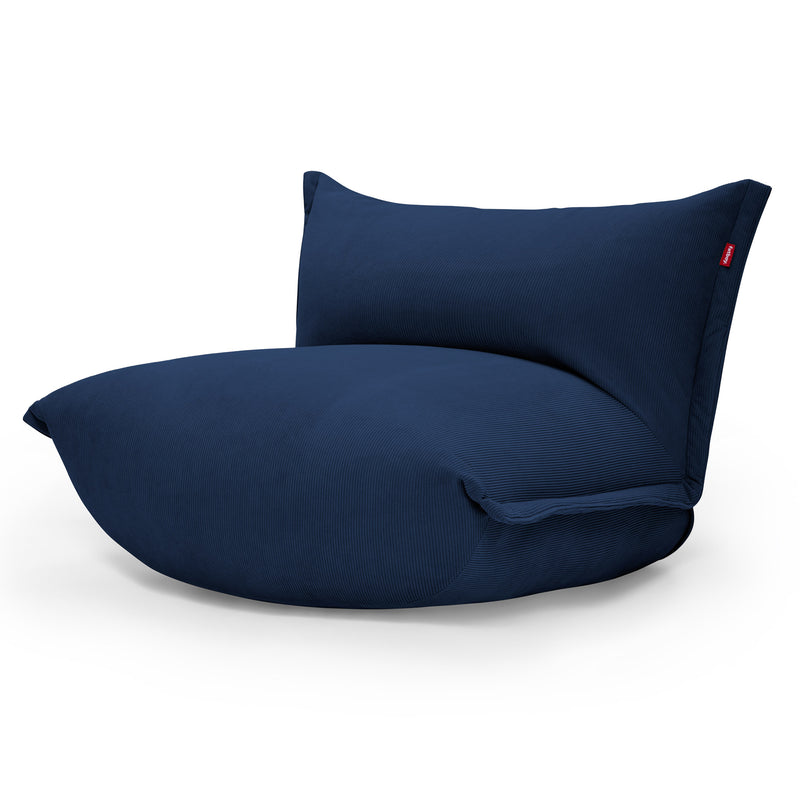 Fatboy - The BonBaron Slim Lounge Sessel | Cord deep blue