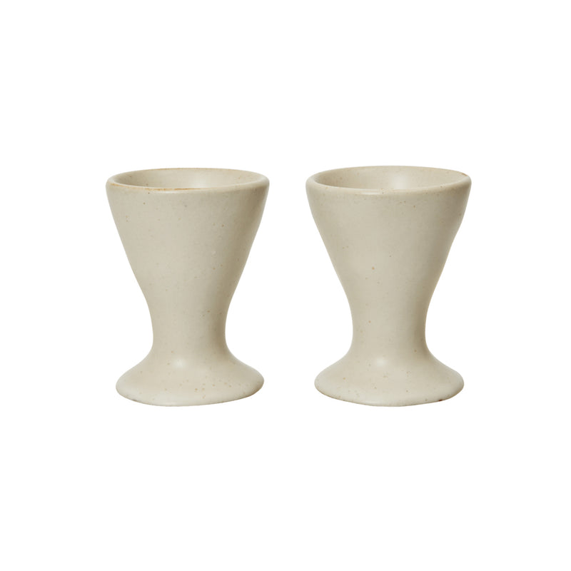 Ferm Living - Flow Eierbecher | weiß