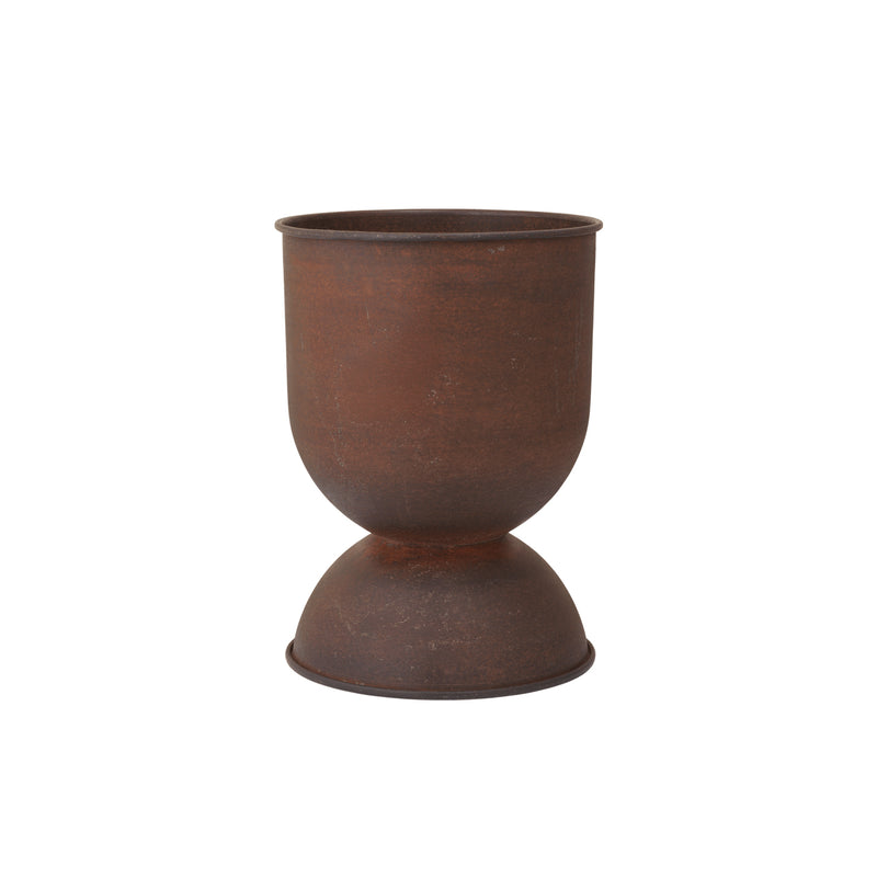 Ferm Living - Hourglass Blumentopf | Ø 30 x H 42, 5 cm / rost