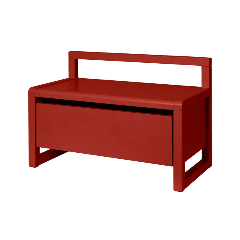Ferm Living - Little Architect Aufbewahrungsbank | poppy red