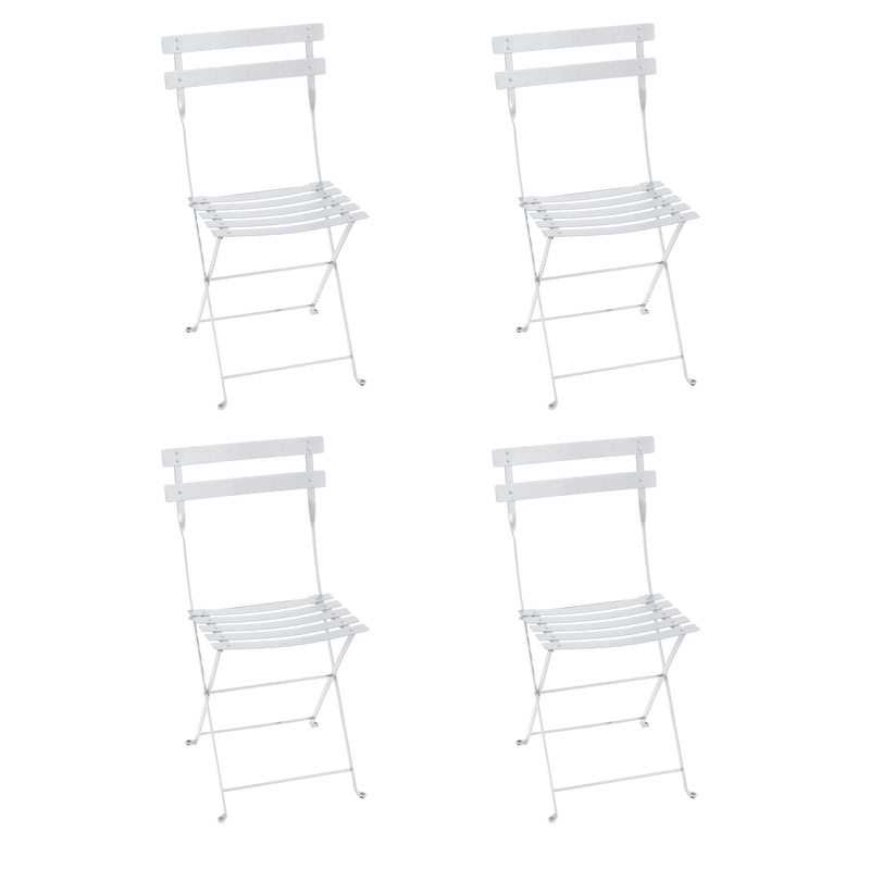 Fermob - Bistro Klappstuhl Metall (4er-Set) | baumwollweiß
