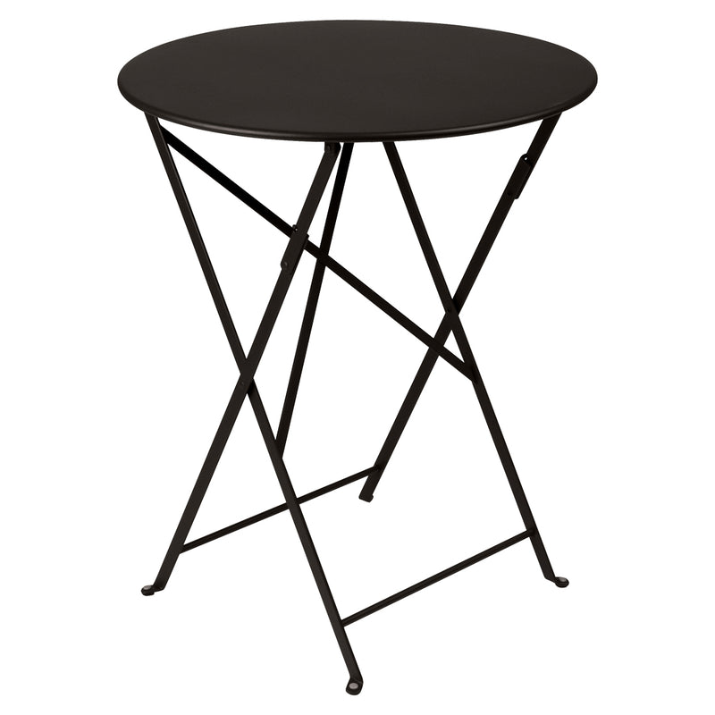 Fermob - Bistro Klapptisch Ø 60 cm | lakritze matt