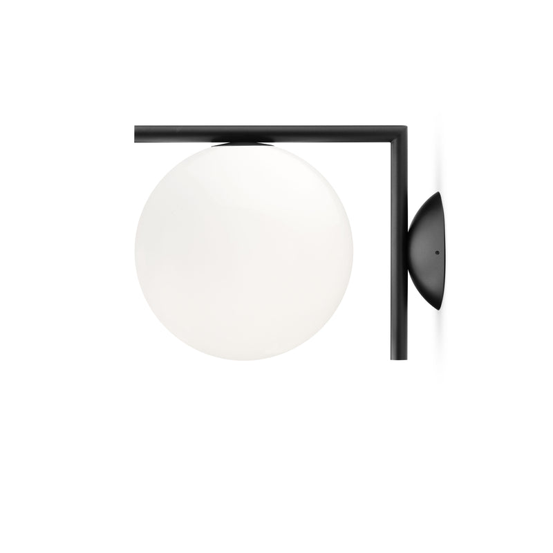 Flos - IC Wand- und Deckenleuchte | S / schwarz