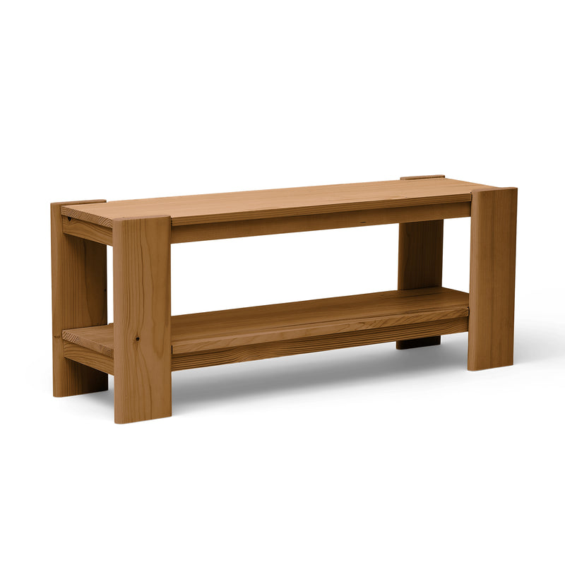 Form & Refine - Beam Bank | dunkelbraun
