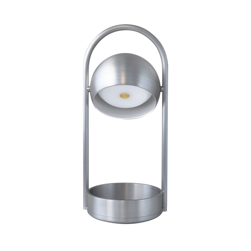 Frandsen - Ball Portable Tischleuchte | aluminium gebürstet