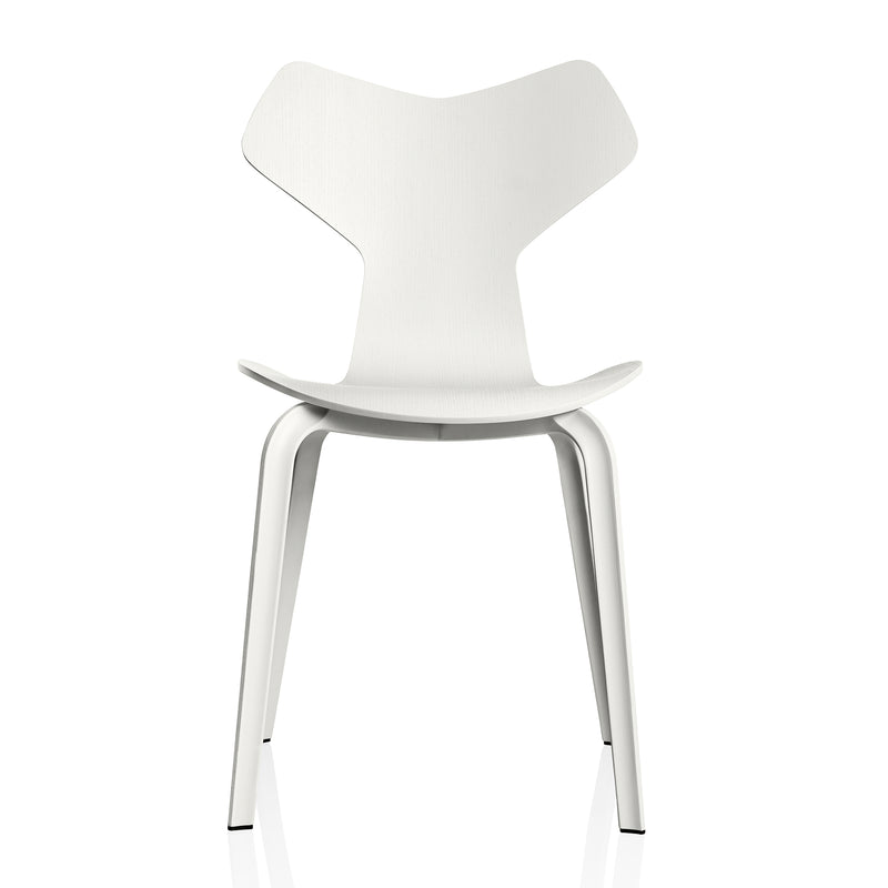 Fritz Hansen - Grand Prix Stuhl Holz | Esche weiß