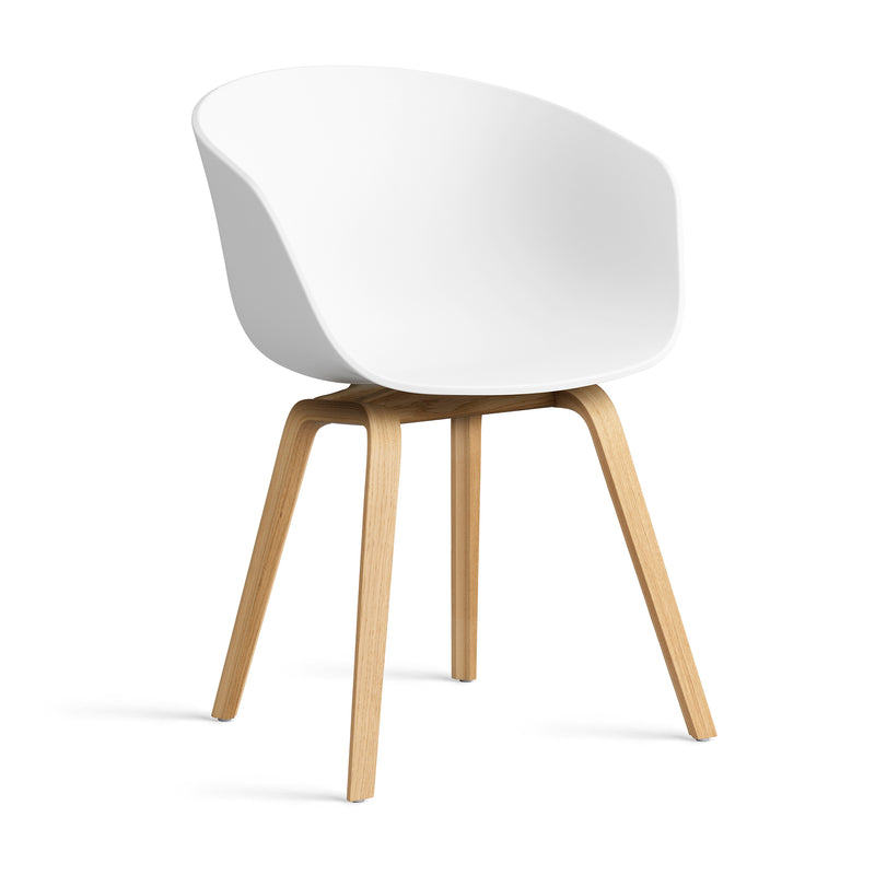 HAY - About A Chair AAC 22 | weiß 2.0 / Eiche lackiert