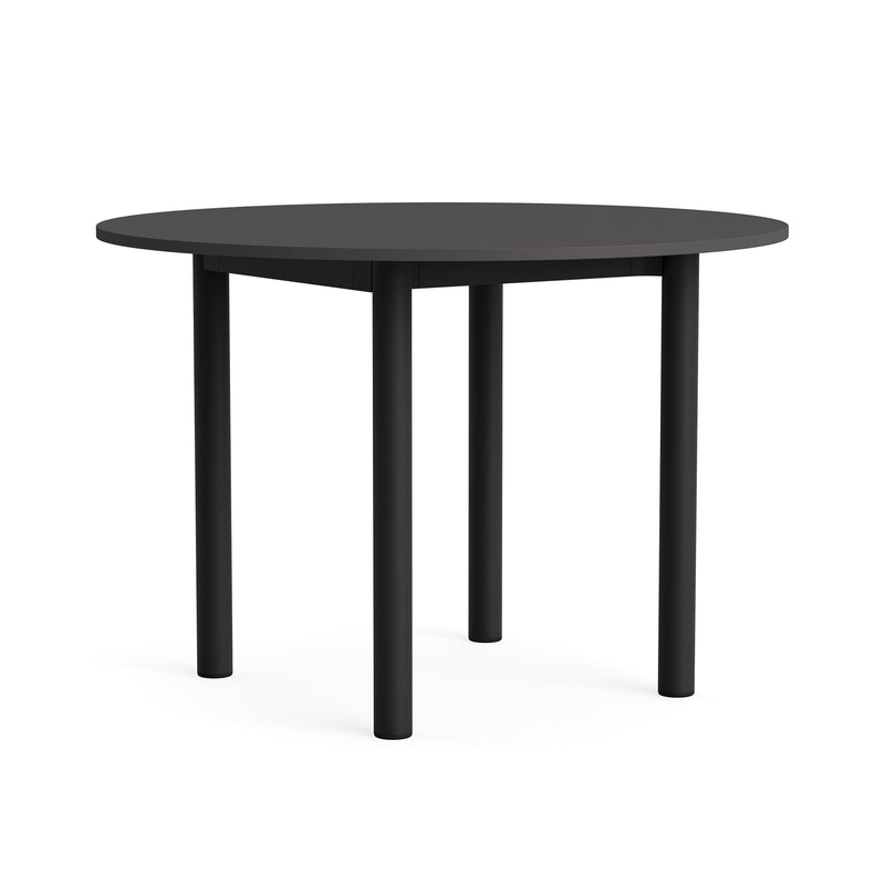HAY - Annex Esstisch | Ø 110 cm / dark grey linoleum