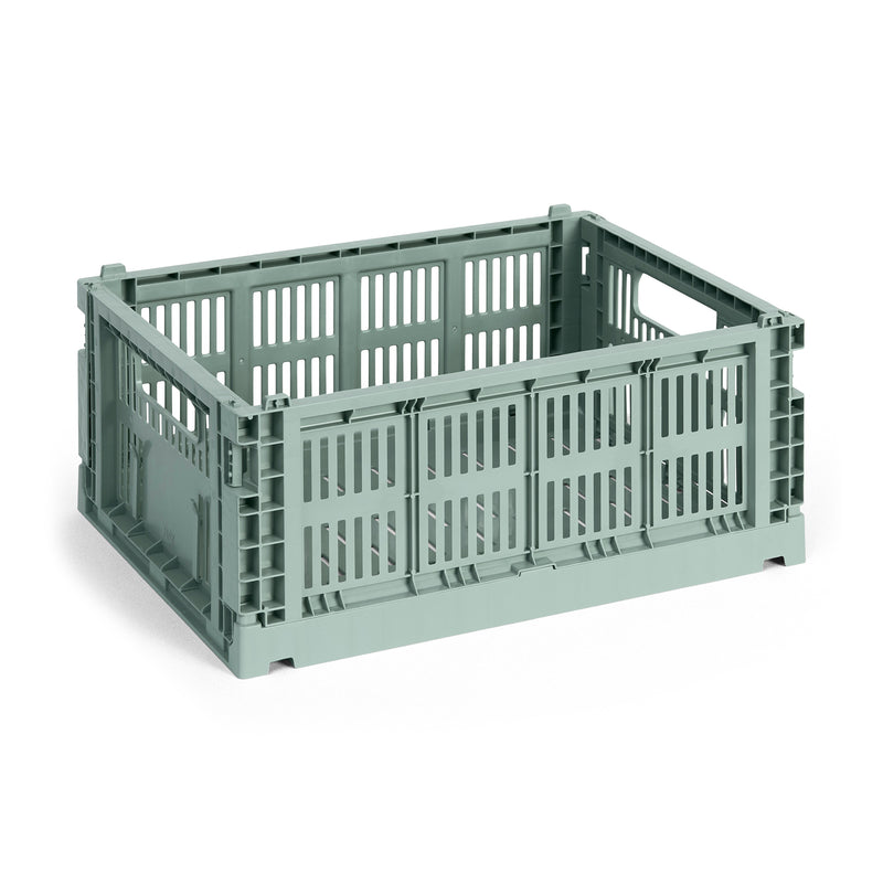 HAY - Colour Crate Korb M | sage grün