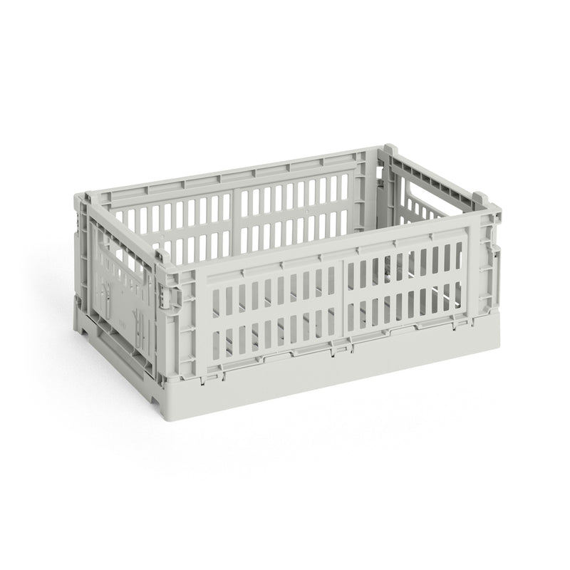 HAY - Colour Crate Korb S recycled | grey