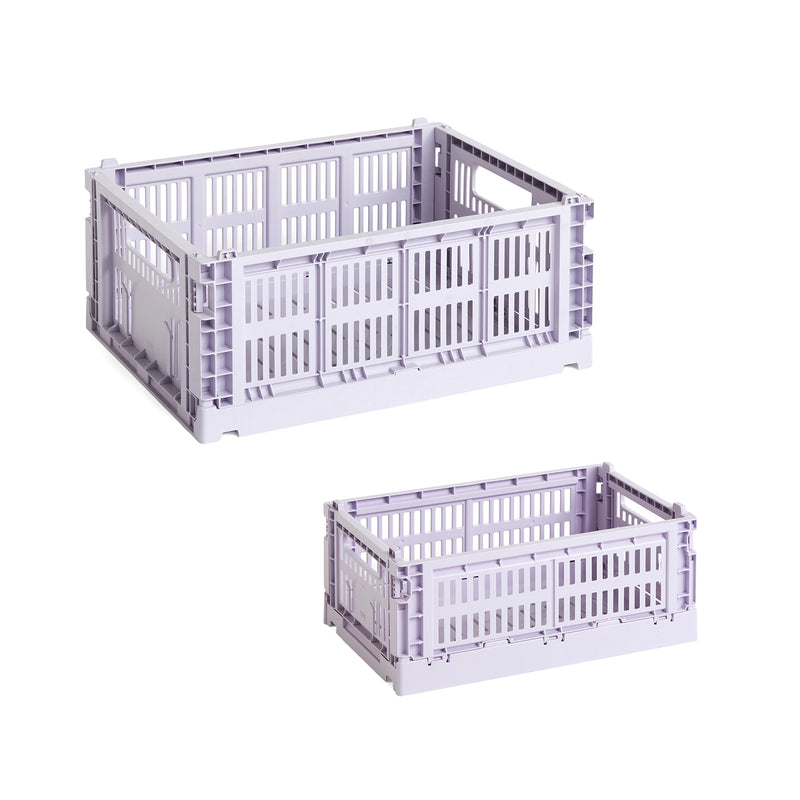 HAY - Colour Crate Korb M + S | lavender