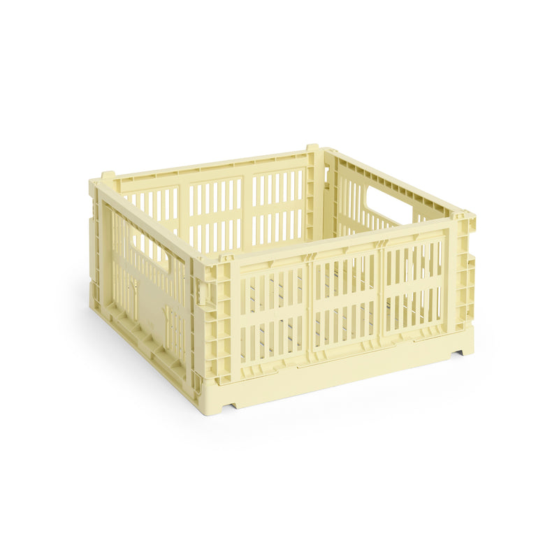 HAY - Colour Crate Korb Square | M / hellgelb