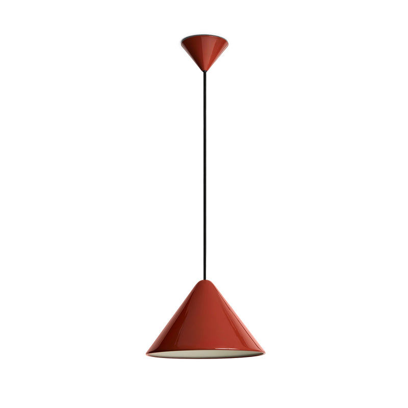 HAY - Compass Pendelleuchte | fix / Ø 26 cm / pompeian red