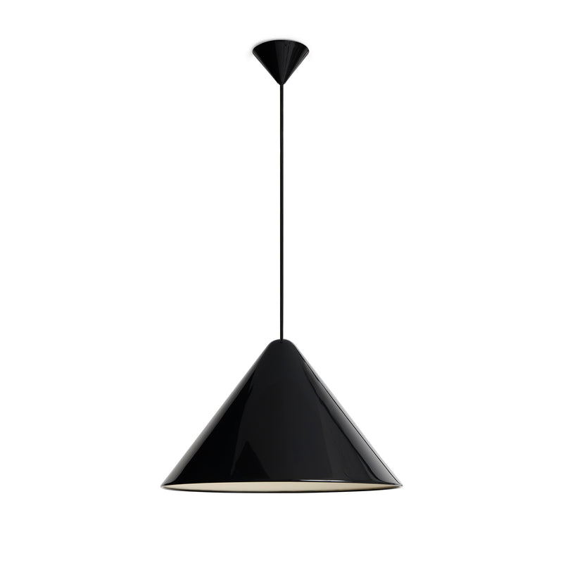 HAY - Compass Pendelleuchte | fix / Ø 43 cm / soft black