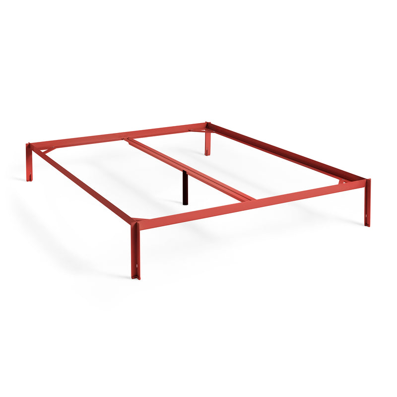 HAY - Connect Bett | 160 x 200 cm / maroon red