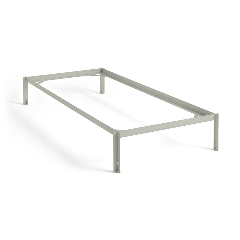 HAY - Connect Bett | 90 x 200 cm / warm grey