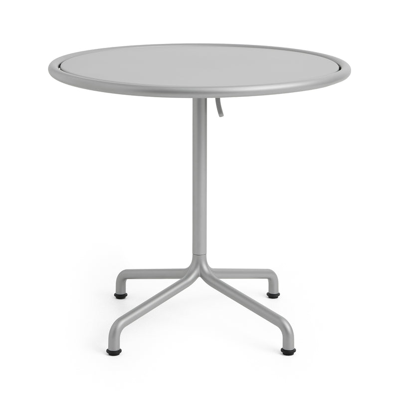 HAY - Deville Tisch | Ø 80 cm / silver grey