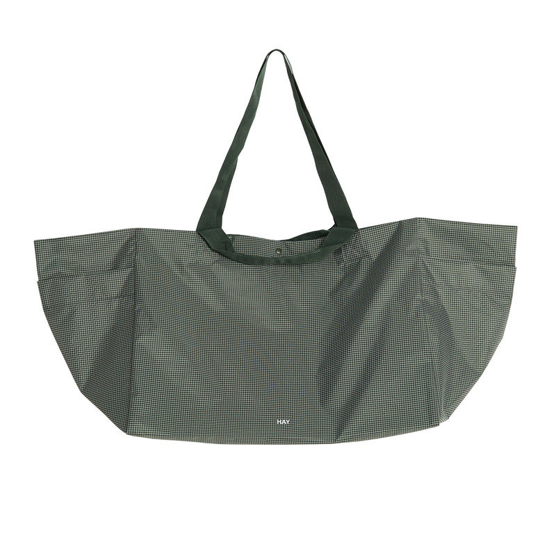 HAY - Grid Weekend Bag | dunkelgrün