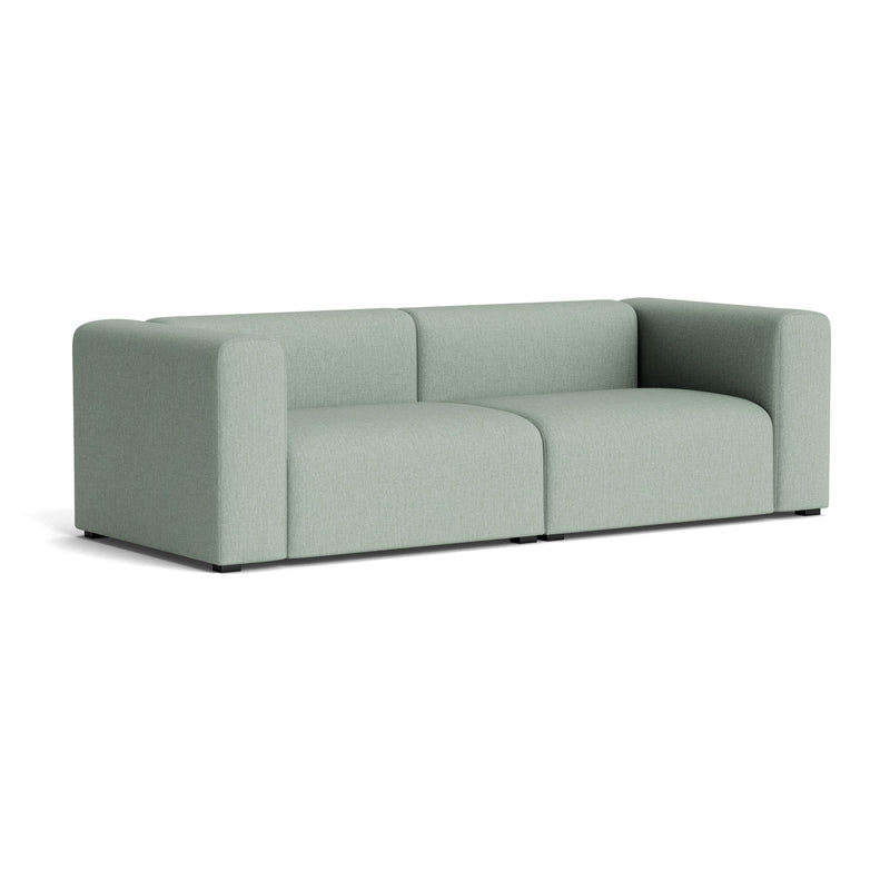 HAY - Mags Sofa 2,5-Sitzer | Metaphor hellgrün (023) / Armlehne beidseitig / Kombination 1