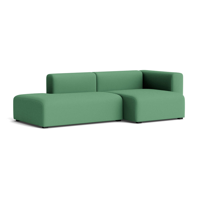 HAY - Mags Sofa 2,5-Sitzer | Steelcut grün (932) / Armlehne rechts / Kombination 3