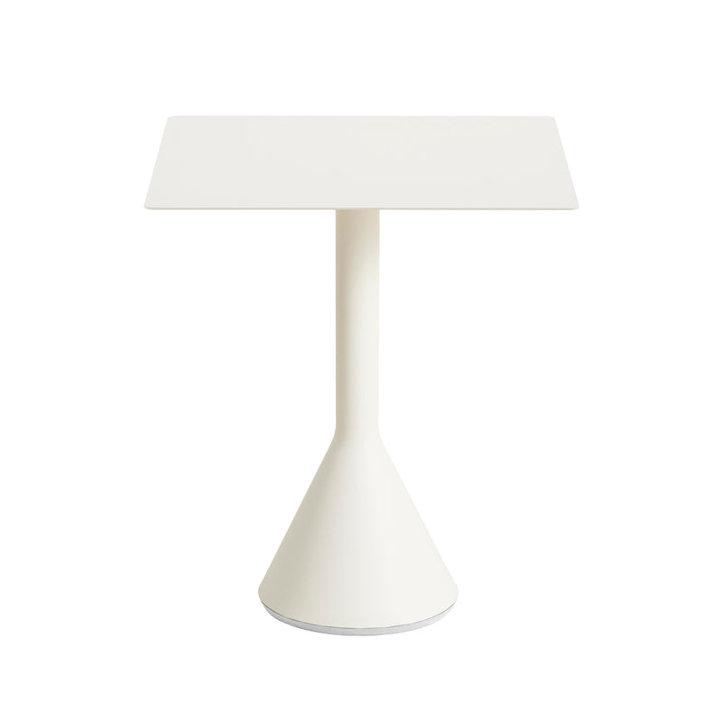 HAY - Palissade Cone Bistrotisch | 65 x 65 cm / cremeweiß