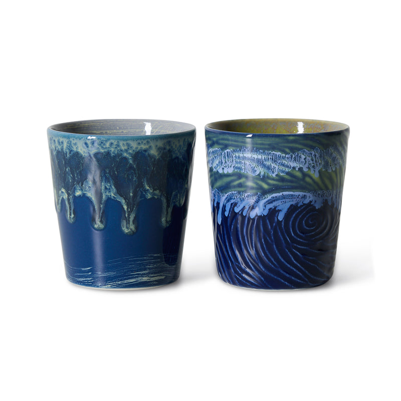 HKliving - 70's Van Gogh Kaffeebecher | starry night
