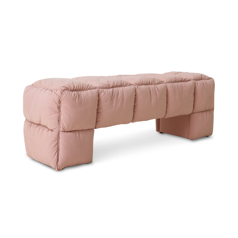 HKliving - Puffy Lobby Bank | blush